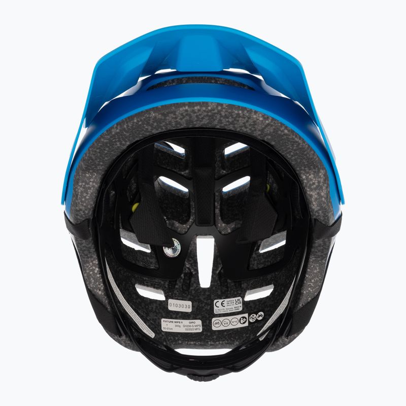 Giro Fixture II Integrated MIPS casco da bici per bambini blu ano opaco 6