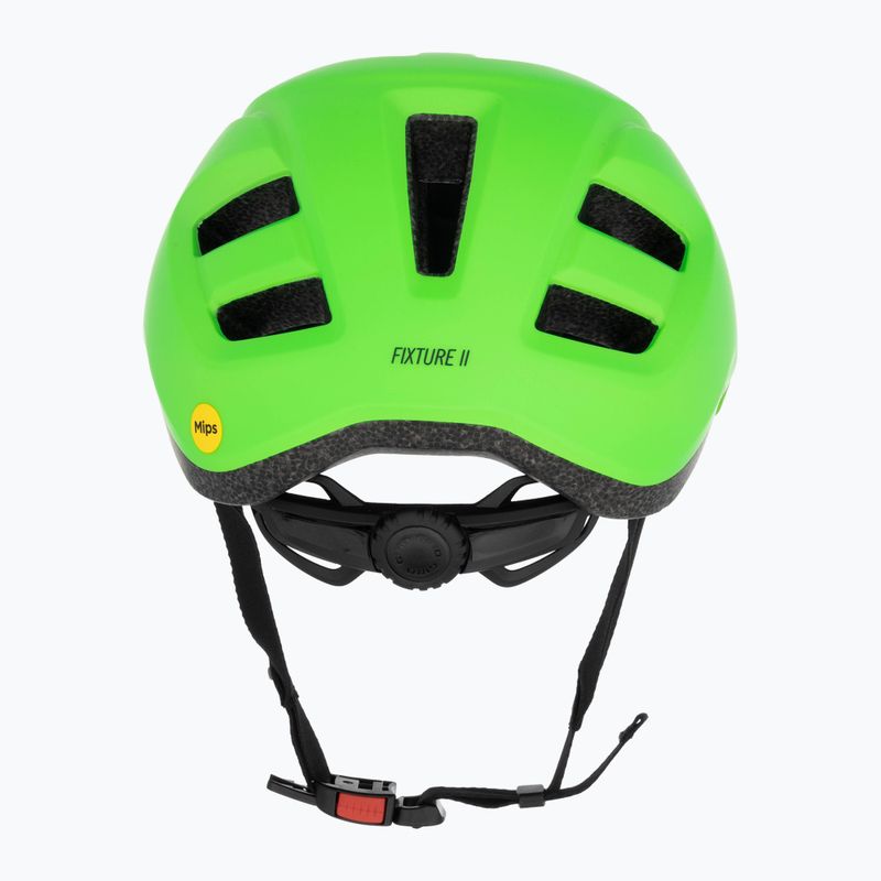 Casco da bici per bambini Giro Fixture II Integrated MIPS verde brillante opaco 2