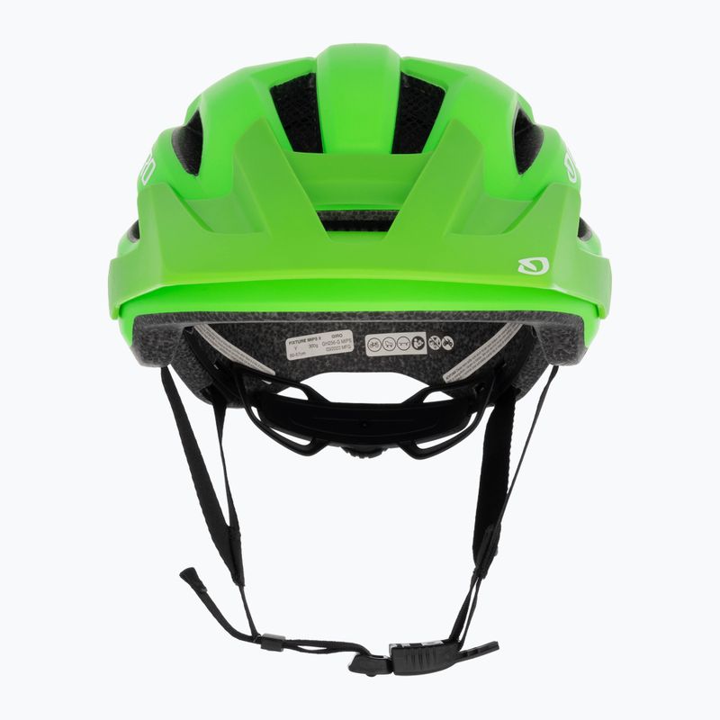 Casco da bici per bambini Giro Fixture II Integrated MIPS verde brillante opaco 3