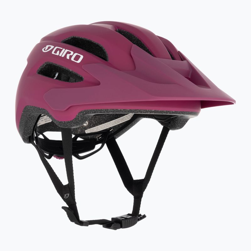 Giro Fixture II Integrated MIPS casco da bici da strada per bambini rosa opaco