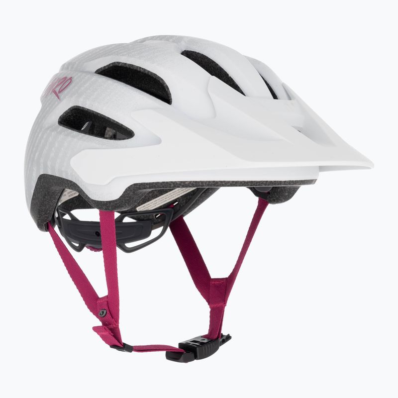 Giro Fixture II Integrated MIPS casco da bici per bambini bianco opaco bianco perlato ripple fade