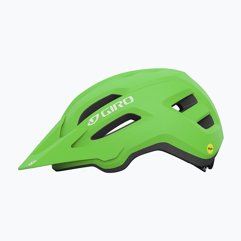 Casco da bici per bambini Giro Fixture II verde brillante opaco 2