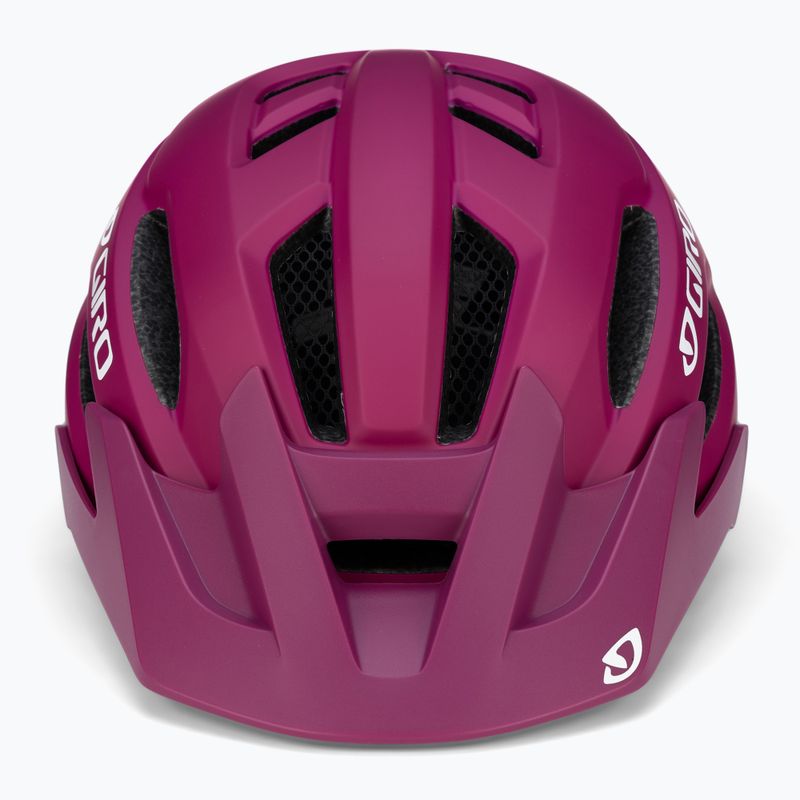 Casco da bici da strada per bambini Giro Fixture II rosa opaco 2