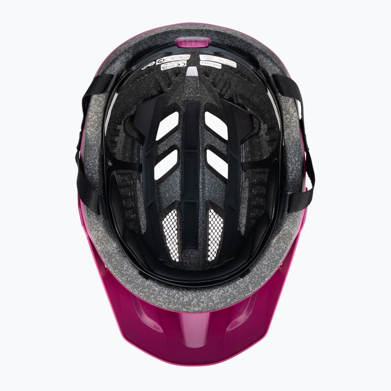 Casco da bici da strada per bambini Giro Fixture II rosa opaco 5