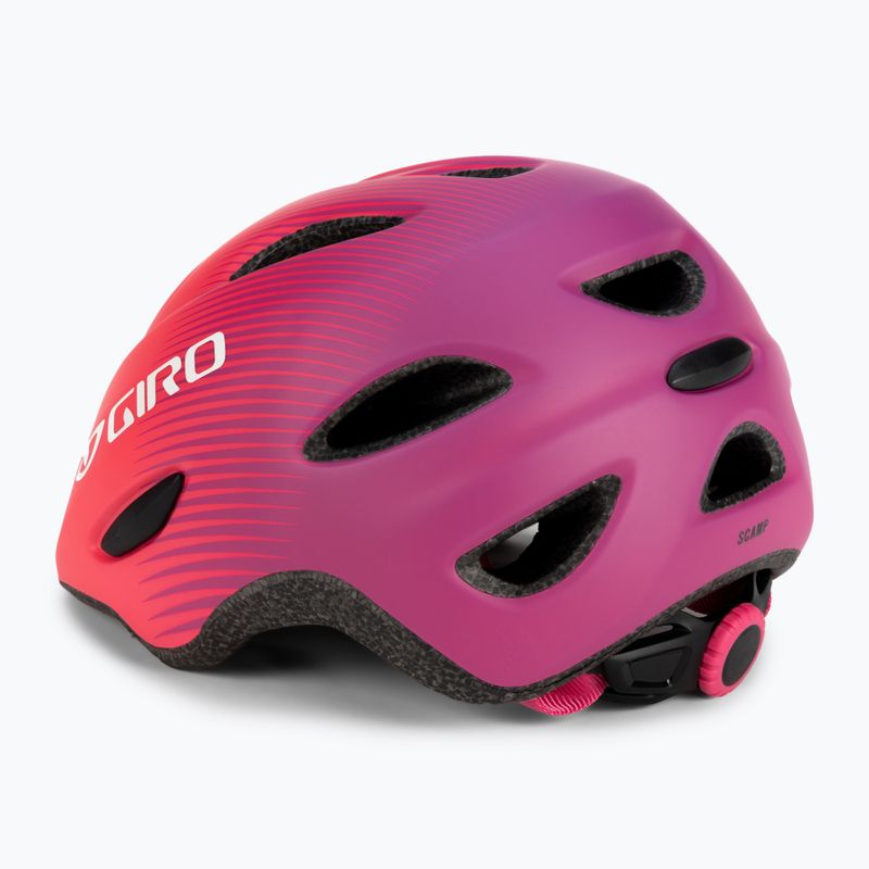 Casco da bici per bambini Giro Scamp rosa opaco/viola sbiadita 4