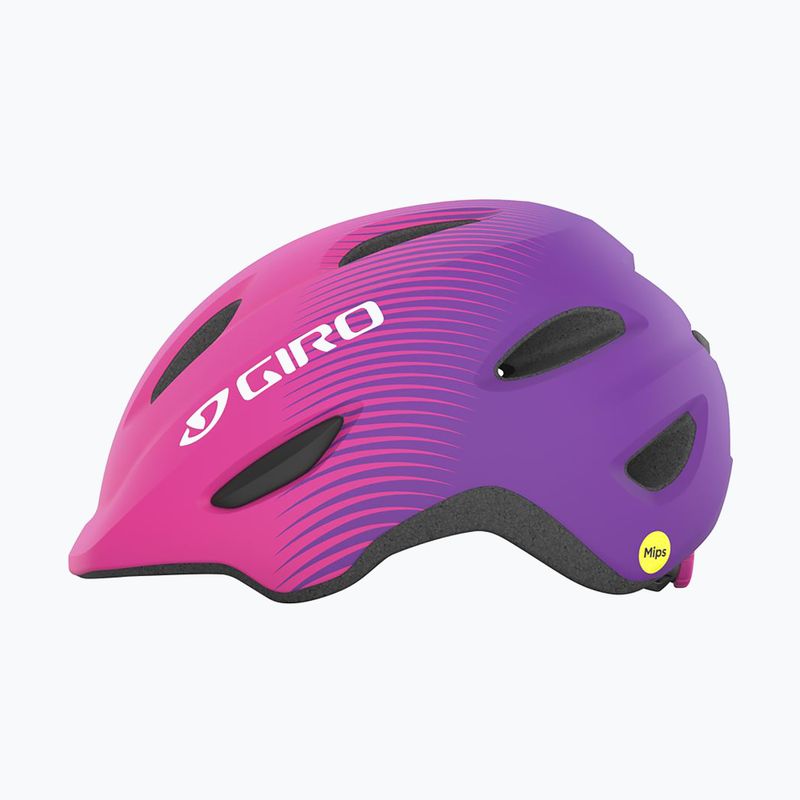 Casco da bici per bambini Giro Scamp rosa opaco/viola sbiadita 6