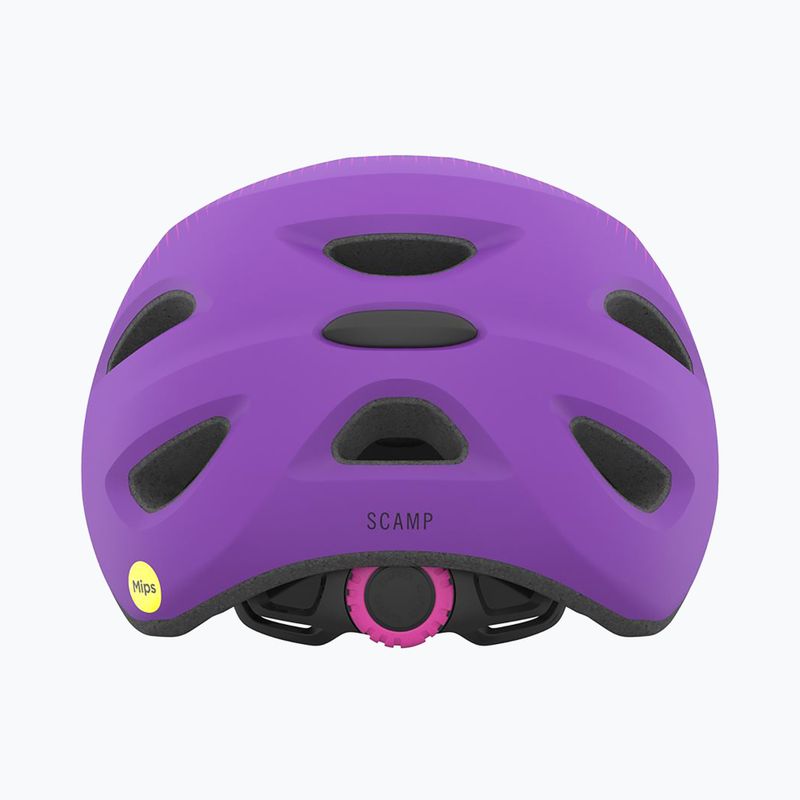 Casco da bici per bambini Giro Scamp rosa opaco/viola sbiadita 8