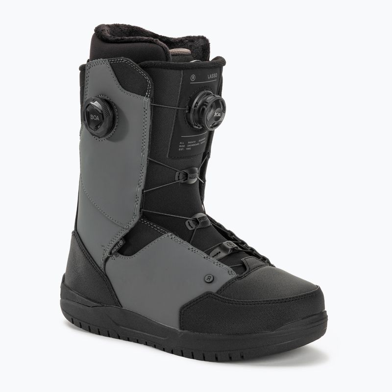 Scarponi da snowboard da uomo RIDE Lasso grigio