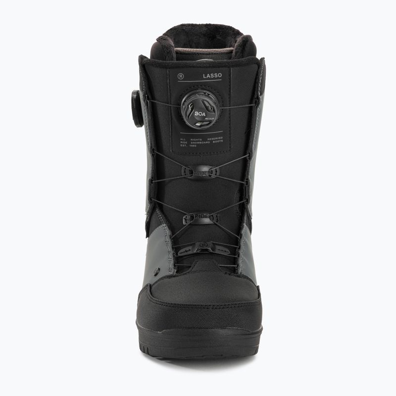 Scarponi da snowboard da uomo RIDE Lasso grigio 3