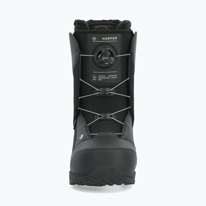 Scarponi da snowboard da donna RIDE Harper nero 7