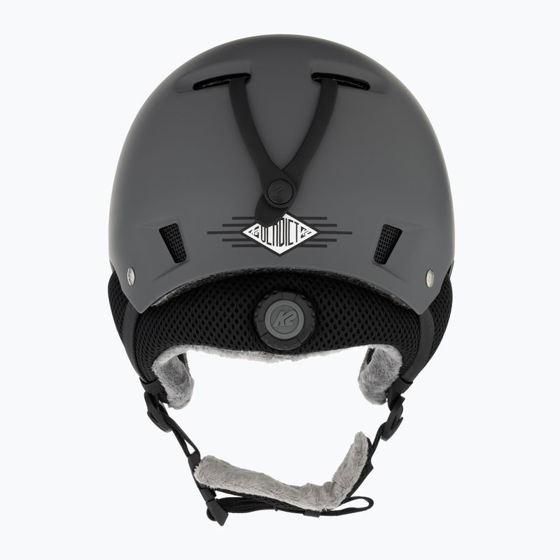 Casco da sci K2 Verdict grigio scuro 3