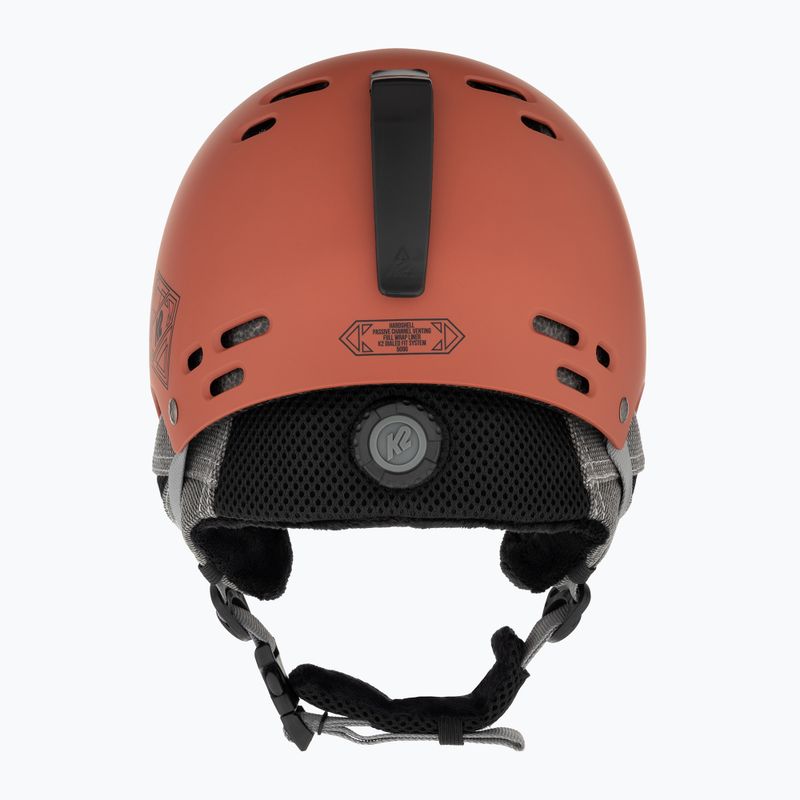 Casco da sci K2 Thrive rust 3