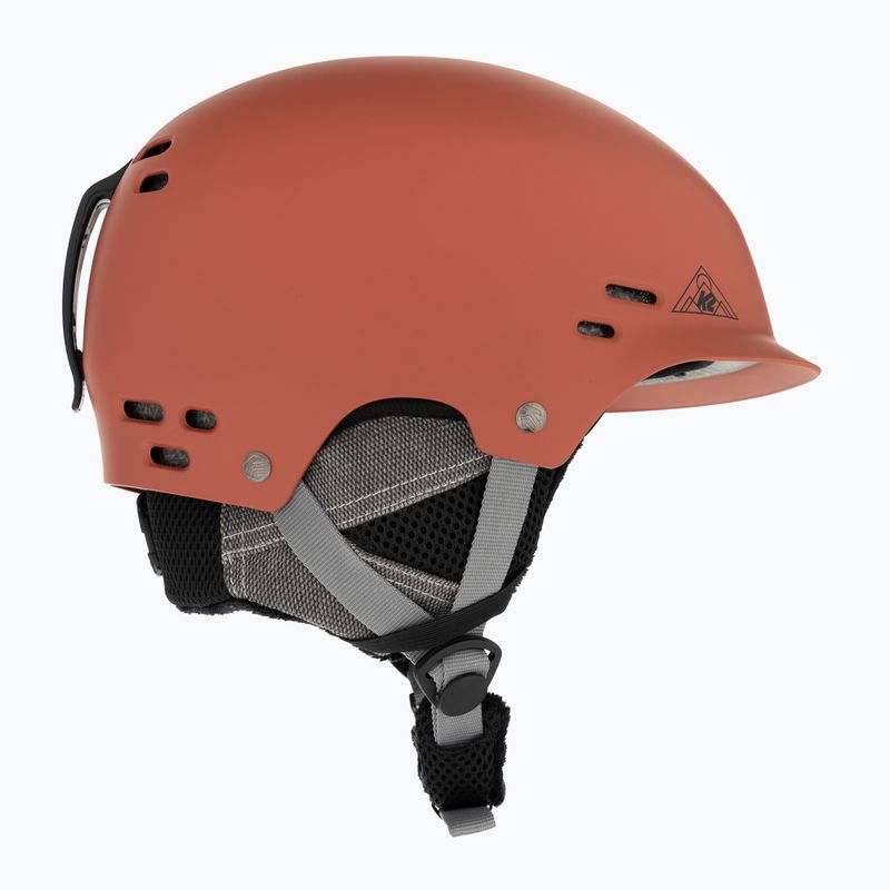 Casco da sci K2 Thrive rust 4