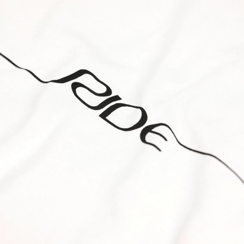 Maglietta RIDE Zero Logo da uomo, bianco 3