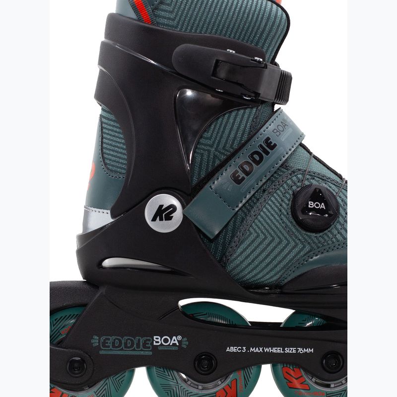 Pattini per bambini K2 Eddie Boa dark teal 3