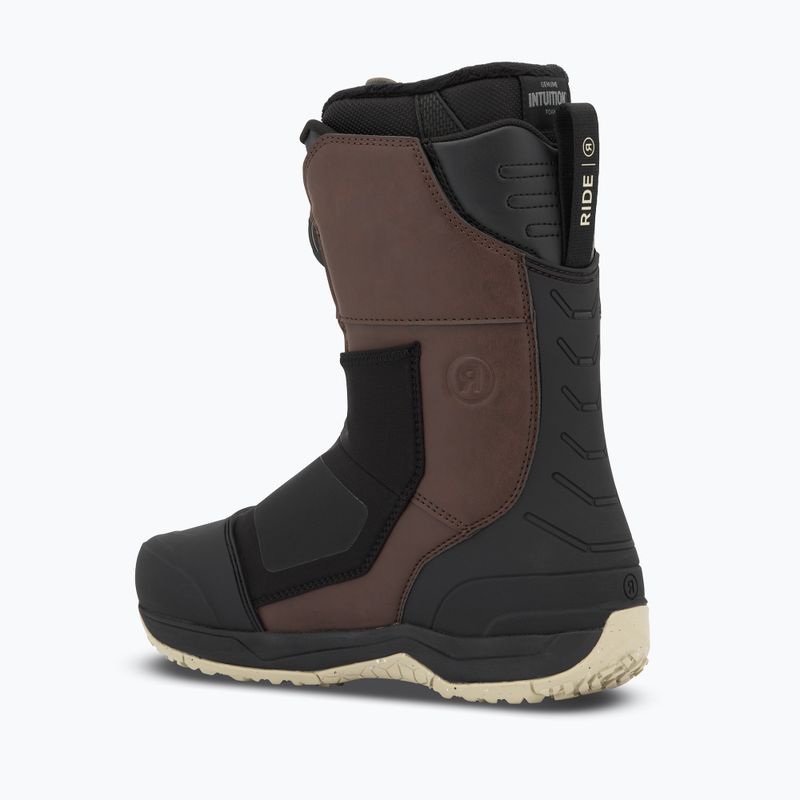 Scarponi da snowboard uomo RIDE Insano brown 2