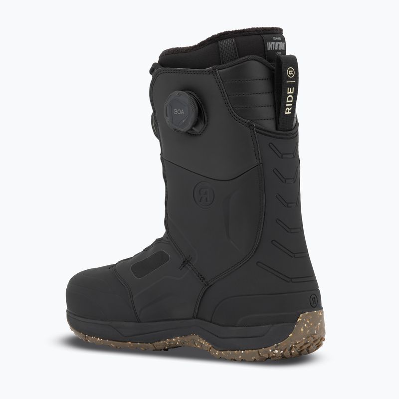 Scarponi da snowboard uomo RIDE Trident black 2