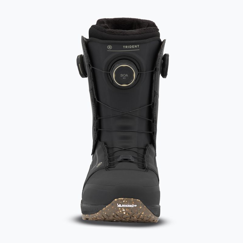 Scarponi da snowboard uomo RIDE Trident black 3