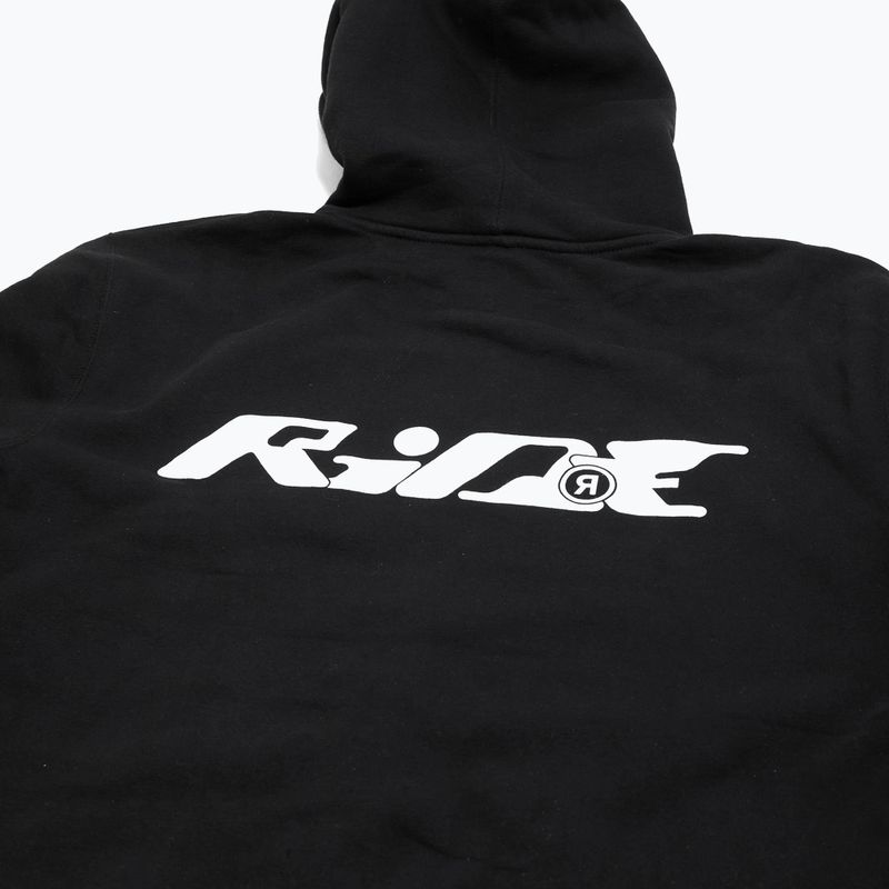 Felpa uomo RIDE Techno FZ black 3