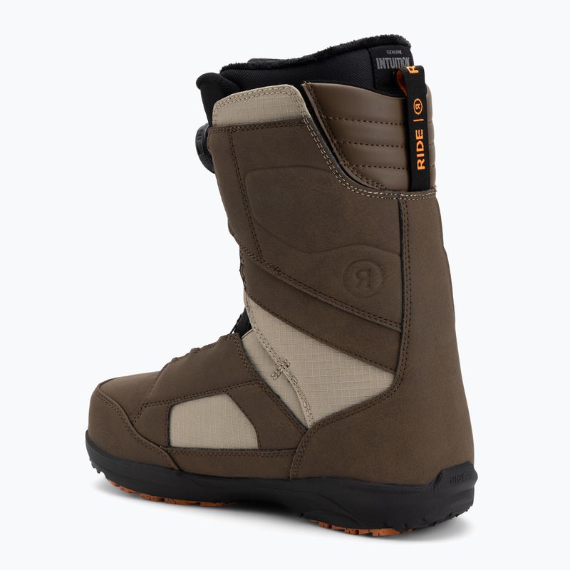 Scarponi da snowboard uomo RIDE Octave brown 2