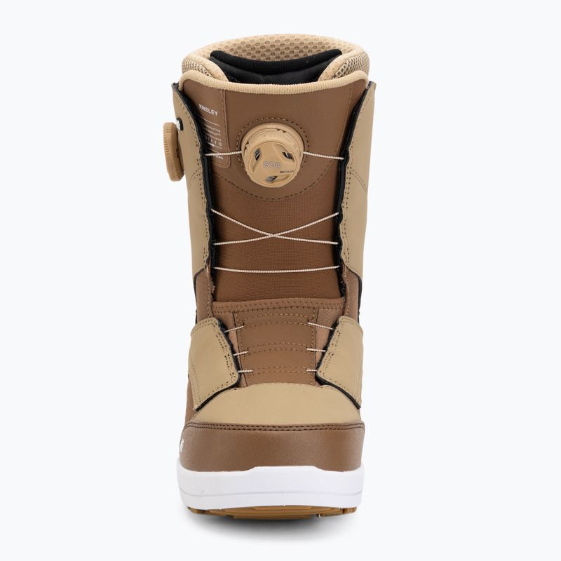 Scarponi da snowboard donna K2 Kinsley black tan 3