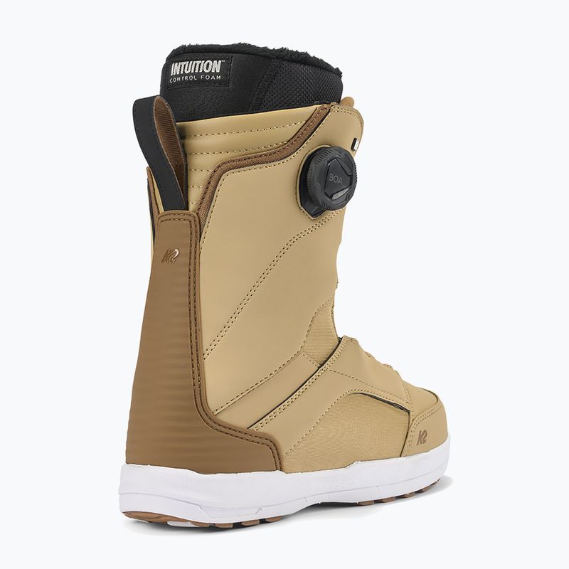 Scarponi da snowboard donna K2 Kinsley black tan 3