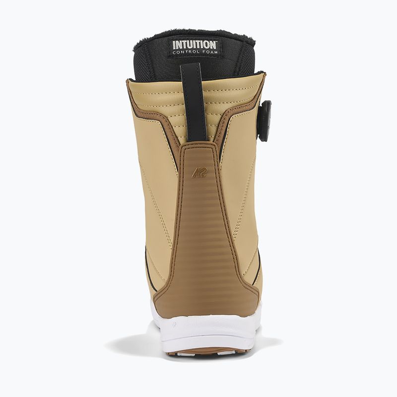 Scarponi da snowboard donna K2 Kinsley black tan 5