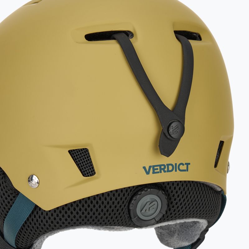 Casco da sci K2 Verdict sand 8