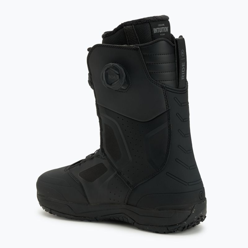Scarponi da snowboard uomo RIDE Trident black 2