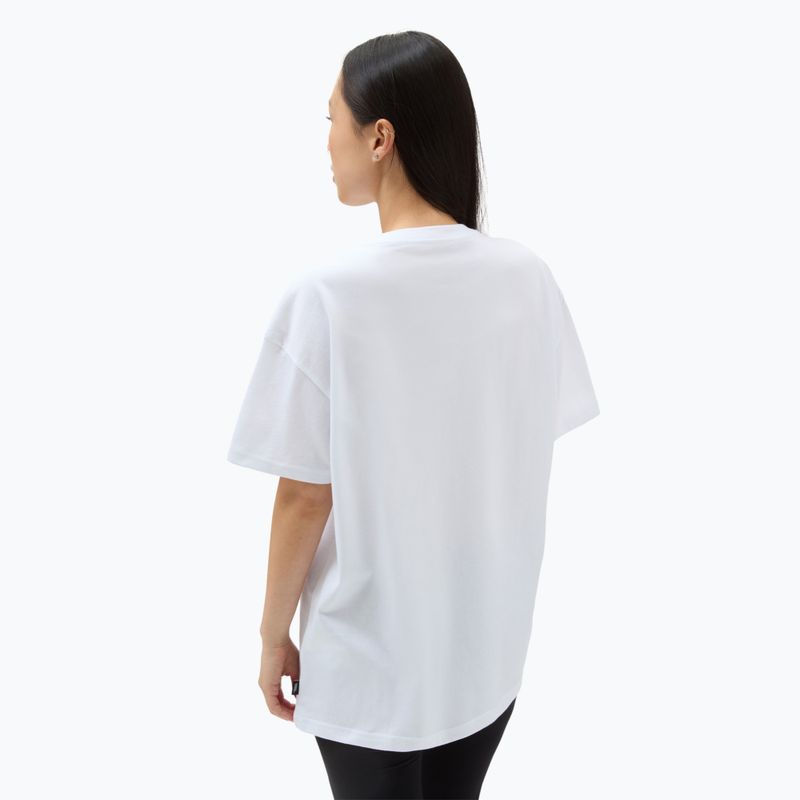 T-shirt Vans Flying V oversize da donna, bianco 2