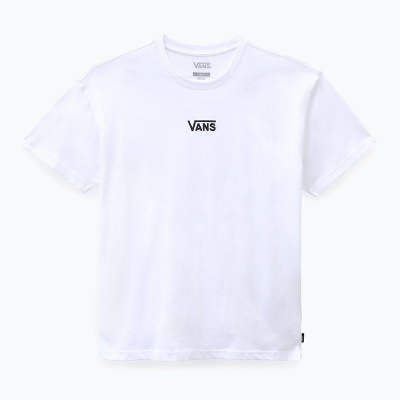 T-shirt Vans Flying V oversize da donna, bianco 5