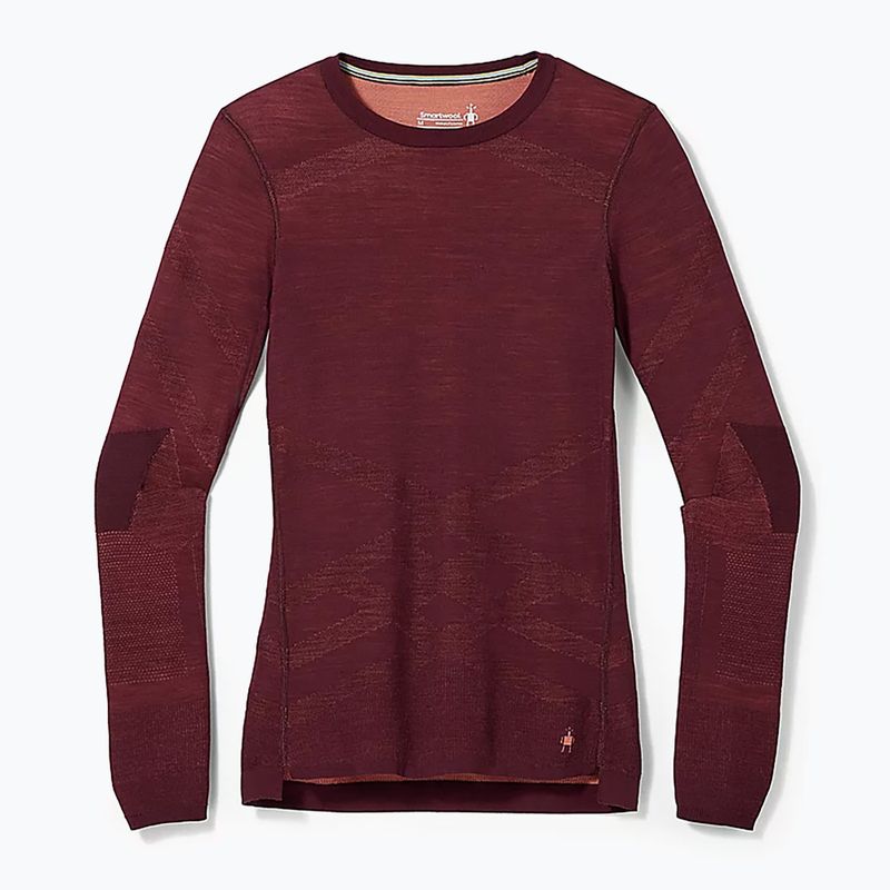 Maglia termica da donna Smartwool Intraknit Merino 200 Crew black cherry 4