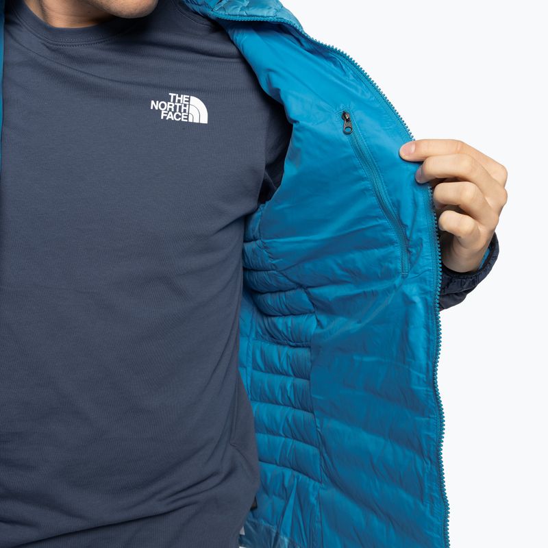 Piumino da uomo The North Face Bettaforca Lt Down Hoodie blu acustico/blu scuro 10