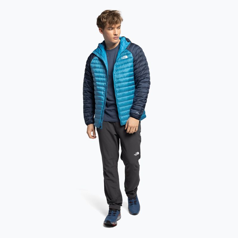 Piumino da uomo The North Face Bettaforca Lt Down Hoodie blu acustico/blu scuro 2