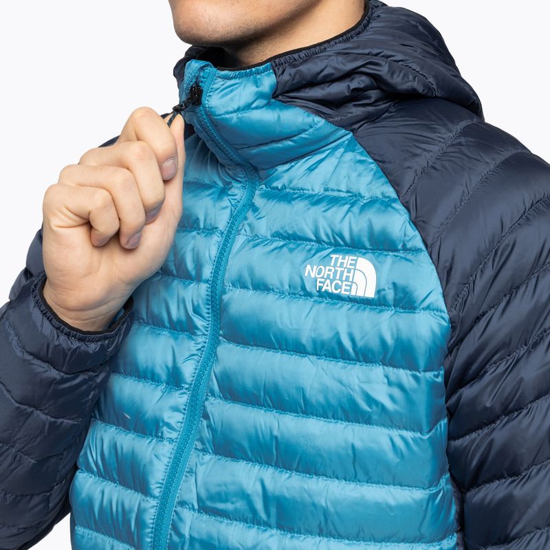 Piumino da uomo The North Face Bettaforca Lt Down Hoodie blu acustico/blu scuro 6