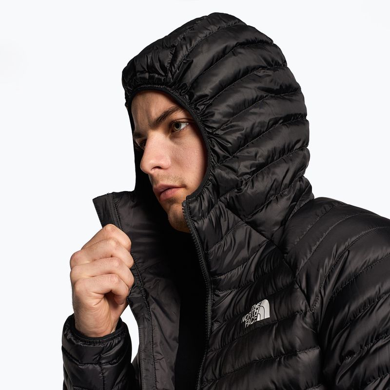 Piumino da uomo The North Face Bettaforca Lt Down Hoodie nero/nero 3