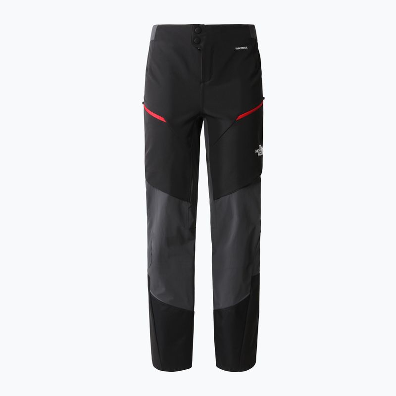 Pantaloni softshell da donna The North Face Dawn Turn Hybrid grigio asfalto/nero/nero