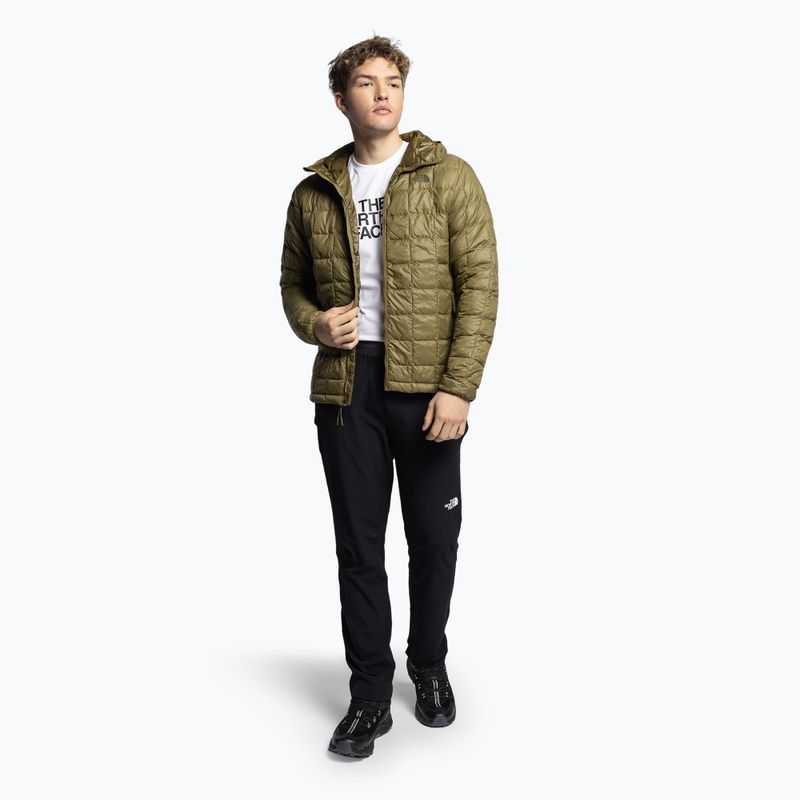 Piumino da uomo The North Face Thermoball Eco Hoodie 2.0 oliva militare 2