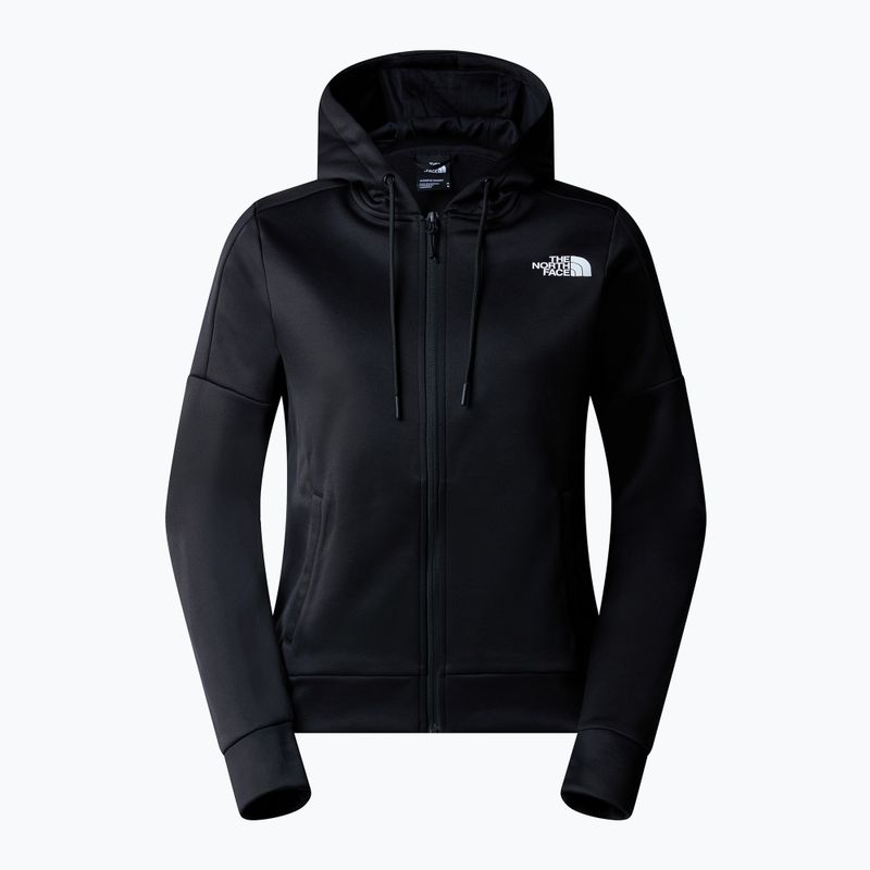 Felpa in pile da donna The North Face Reaxion Fleece nero