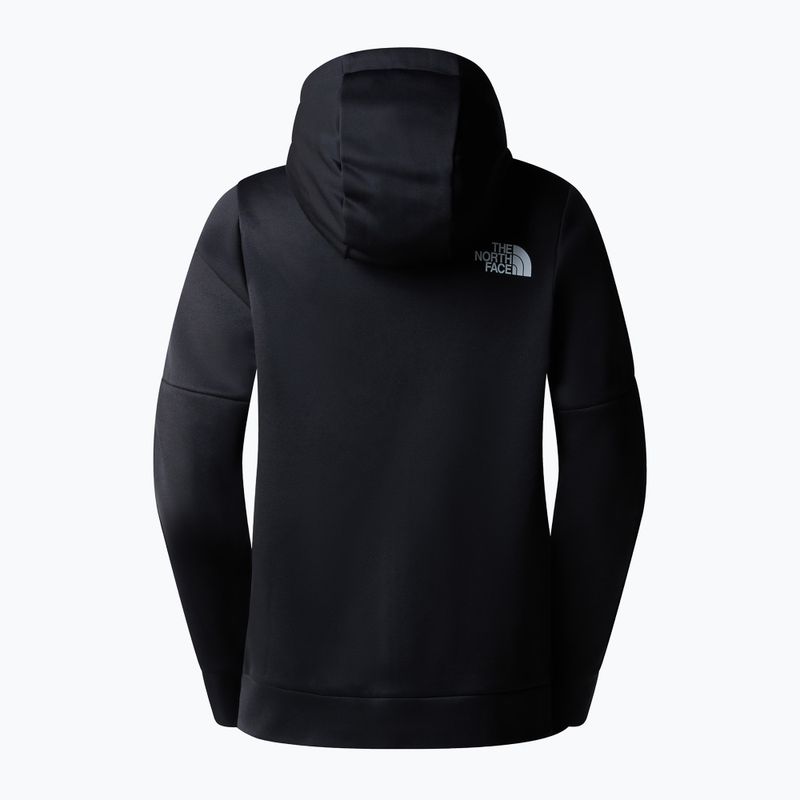 Felpa in pile da donna The North Face Reaxion Fleece nero 2