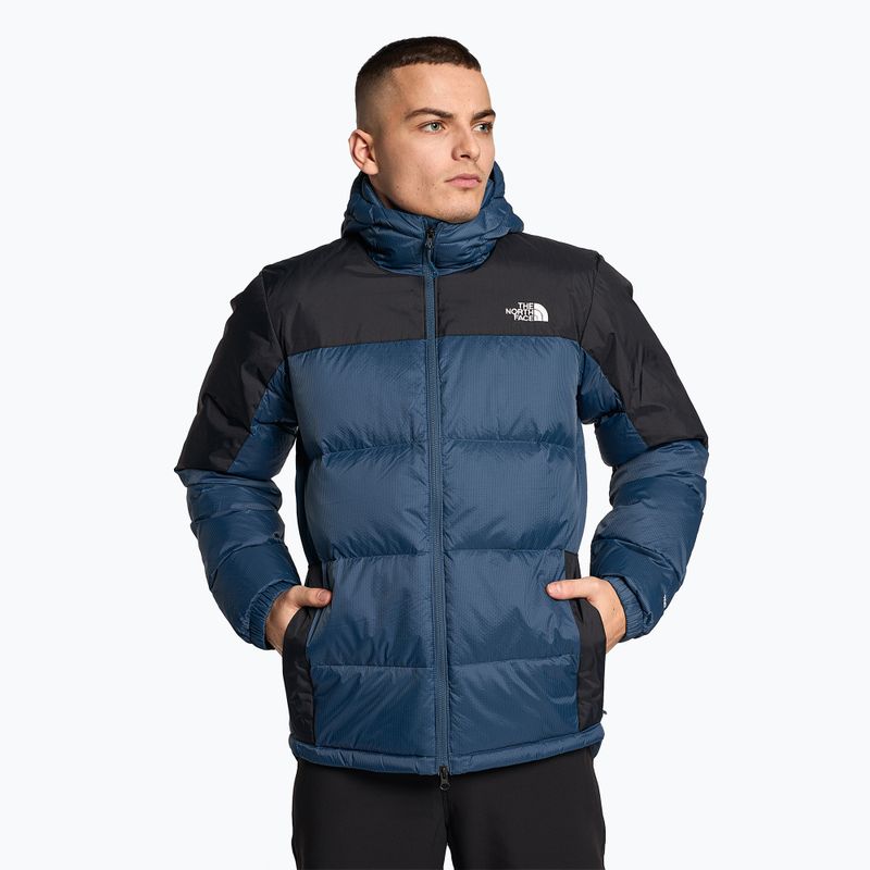 Piumino da uomo The North Face Diablo Down Hoodie blu scuro/nero