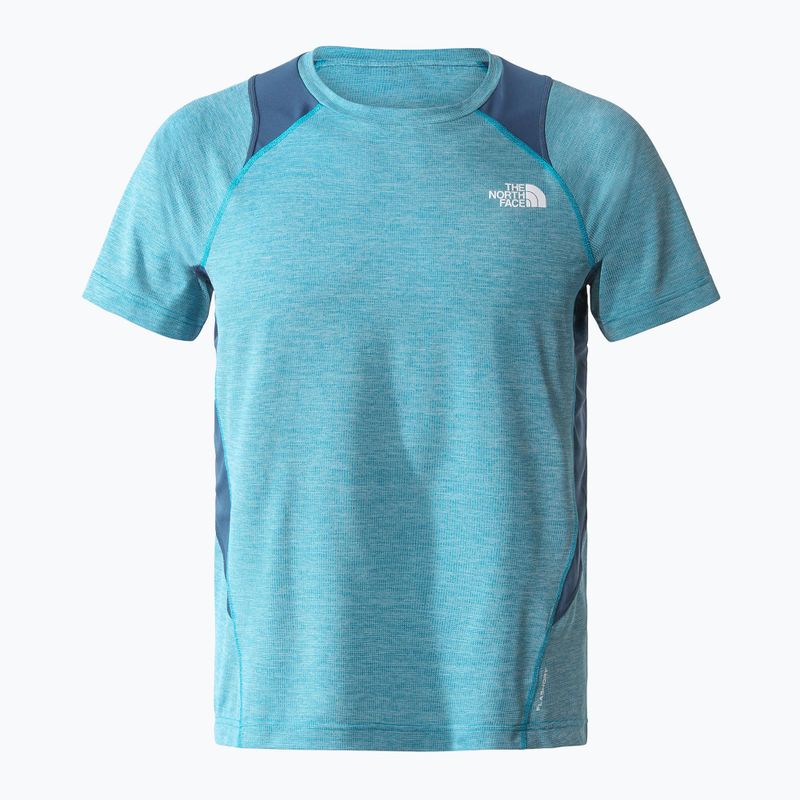 Camicia da trekking da uomo The North Face AO Glacier acoustic blue/white heather/shady blue 8