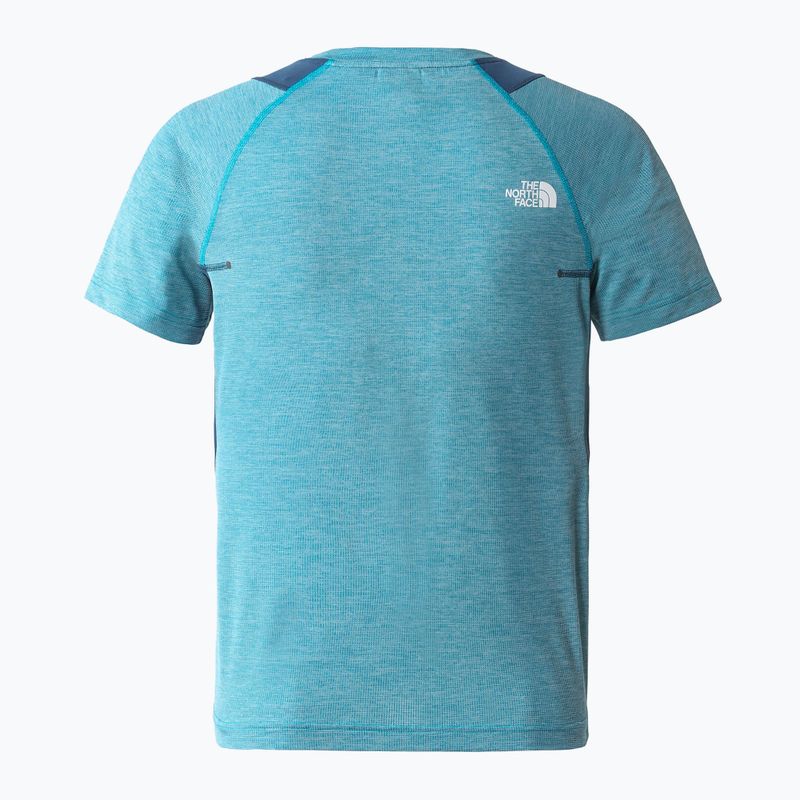 Camicia da trekking da uomo The North Face AO Glacier acoustic blue/white heather/shady blue 9