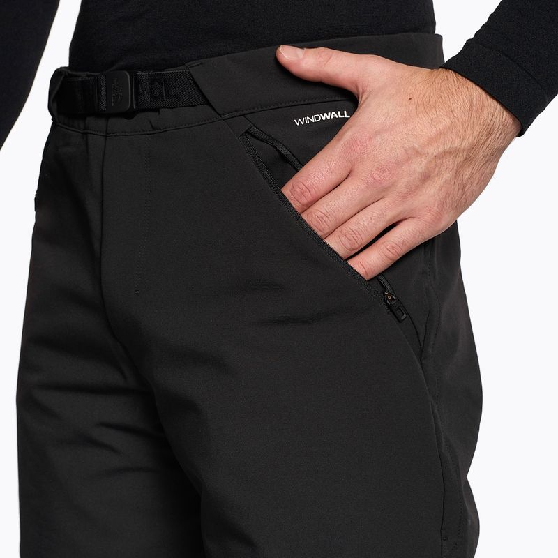 Pantaloni da trekking da uomo The North Face Diablo Reg Tapered nero 3