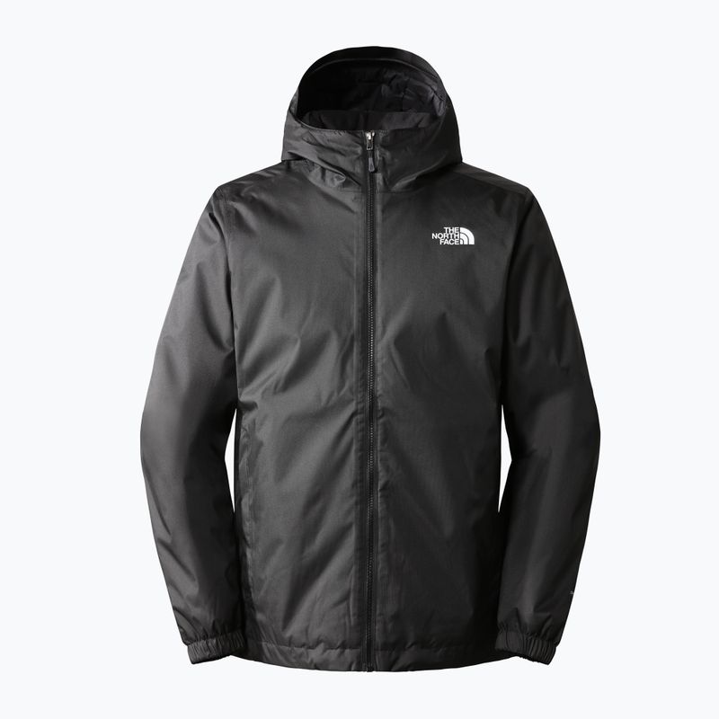 Giacca da pioggia da uomo The North Face Quest Insulated nero/bianco 10