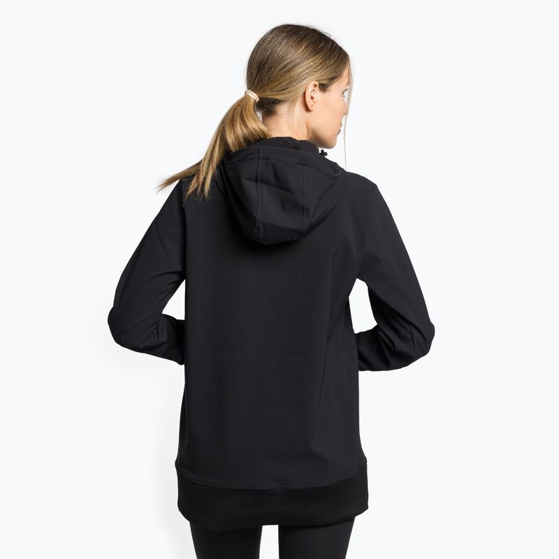 Felpa softshell da donna The North Face Tekno Pullover Hoodie nera 4