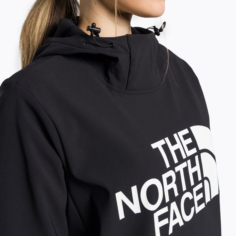 Felpa softshell da donna The North Face Tekno Pullover Hoodie nera 6