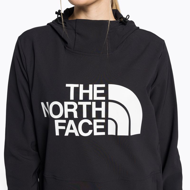 Felpa softshell da donna The North Face Tekno Pullover Hoodie nera 7