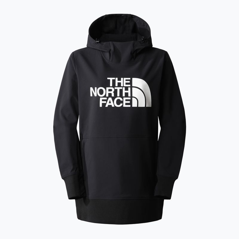 Felpa softshell da donna The North Face Tekno Pullover Hoodie nera 9