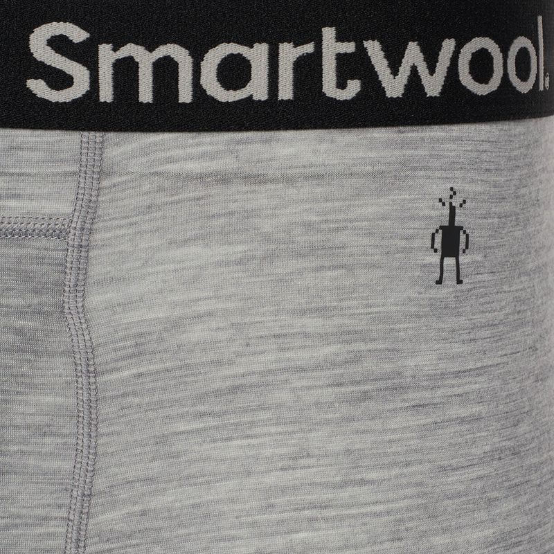 Boxer termici Smartwool Merino da uomo grigio chiaro heather 3